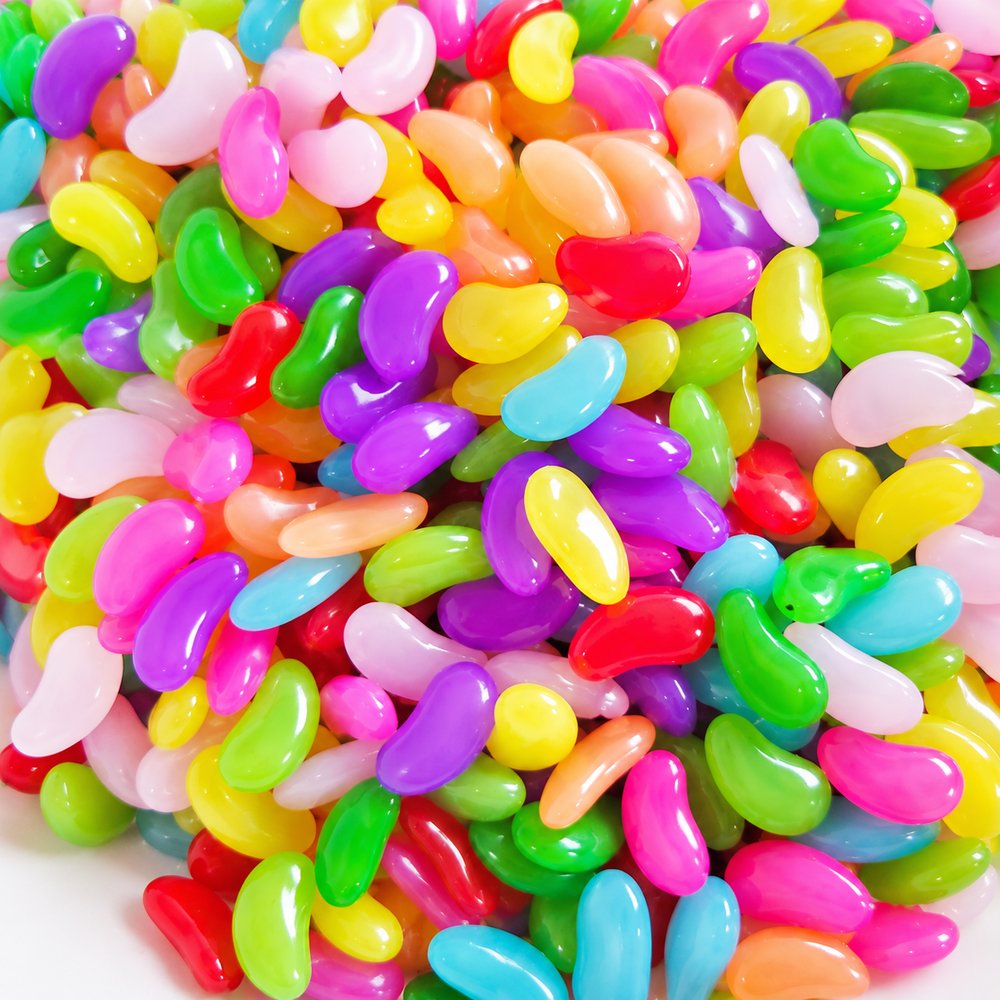 Bright Jelly Bean Charms Mix
