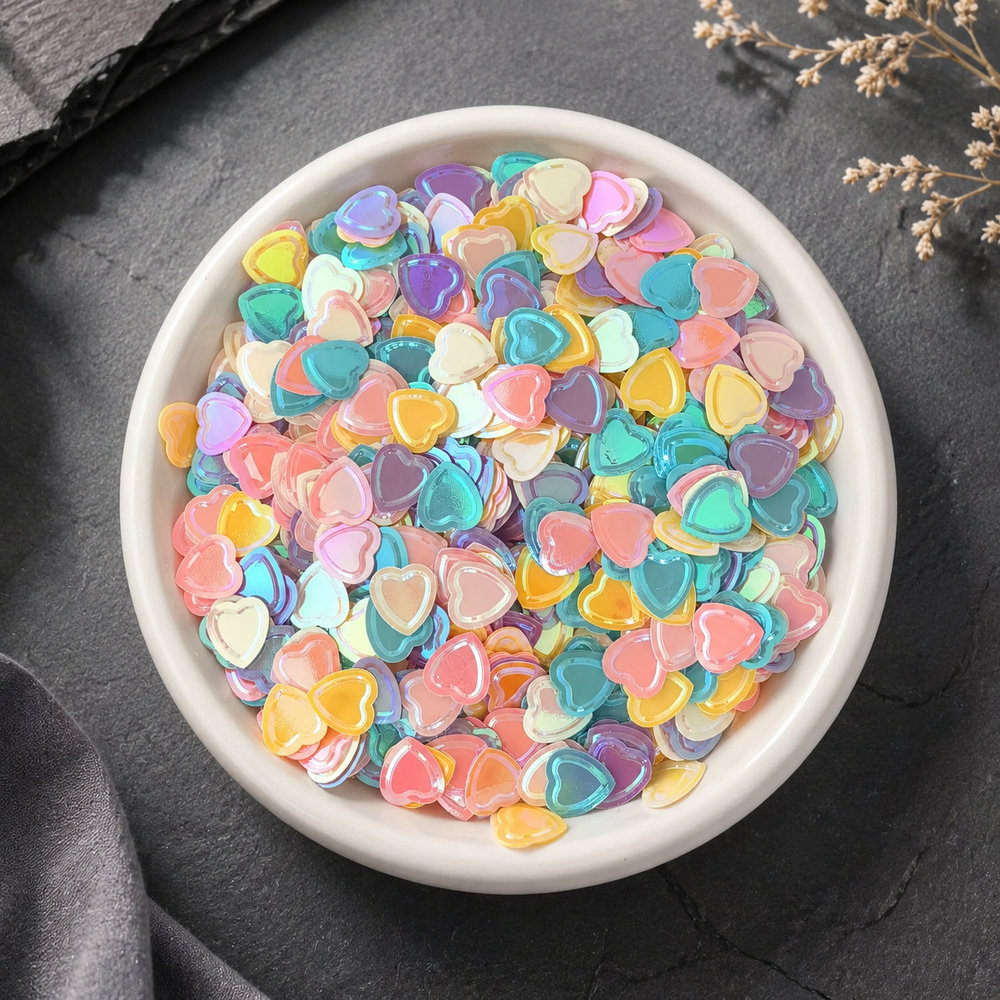 Candy Heart Bowl Paillettes