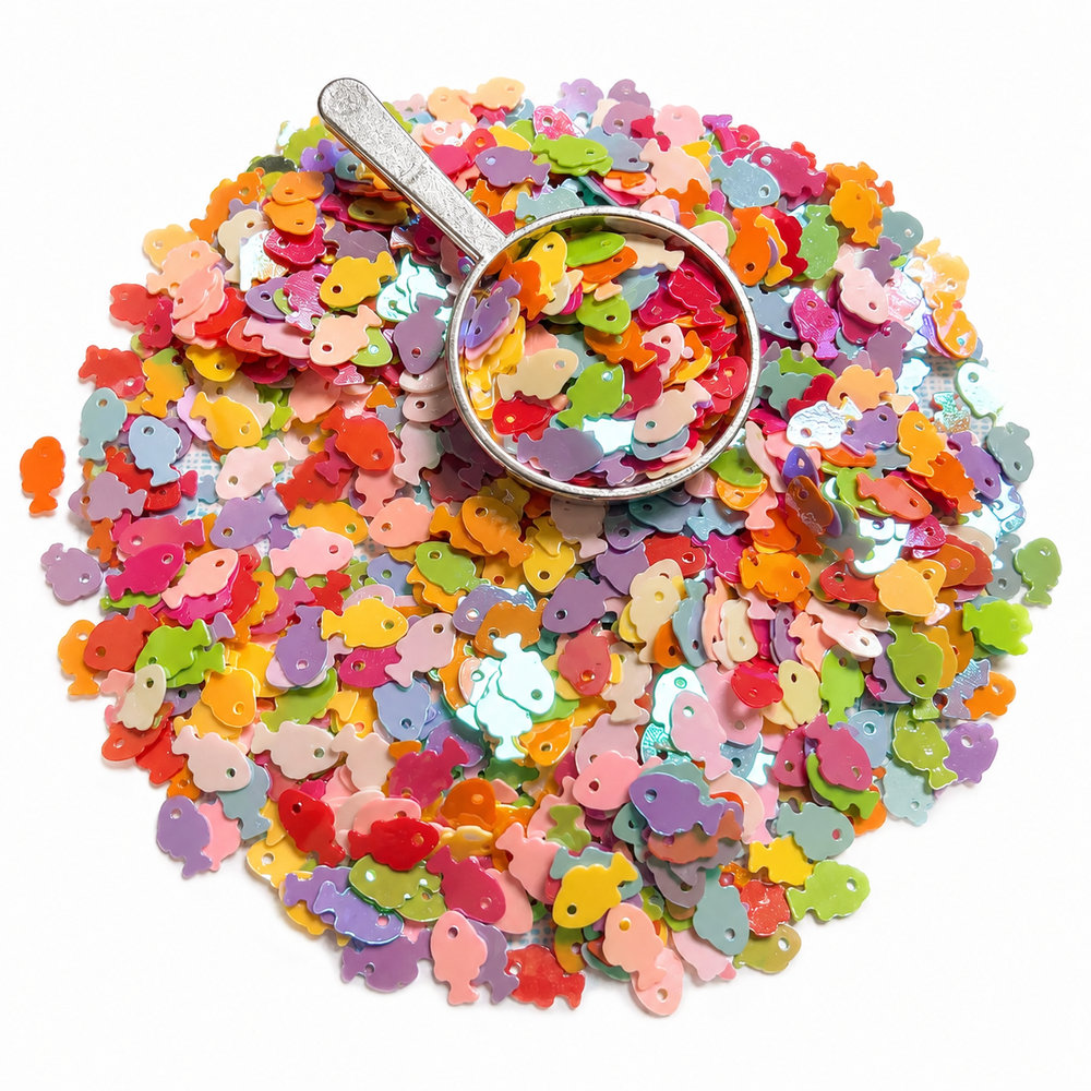 Iridescent Fish Sequins Mix