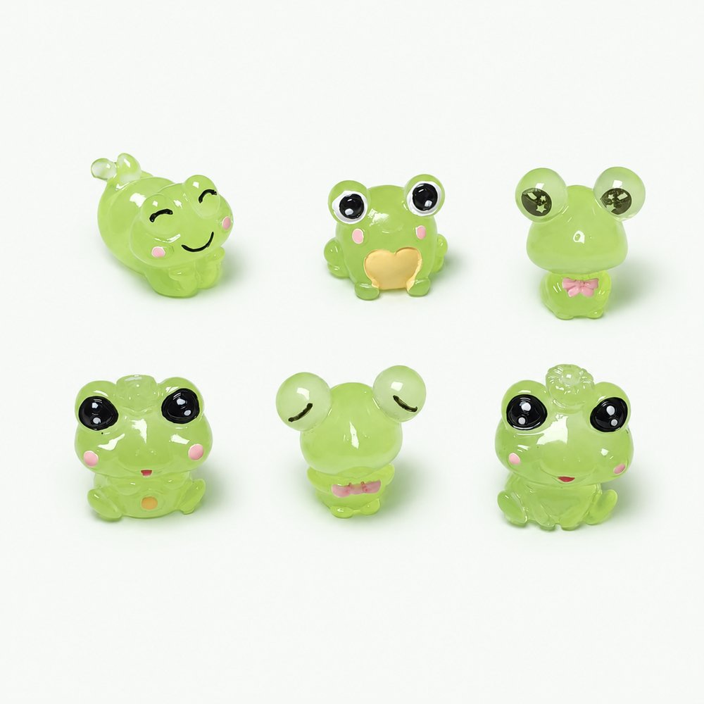 Kawaii Frog Resin Charms