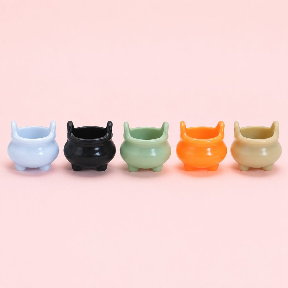 Mini Cauldron Resin Charms