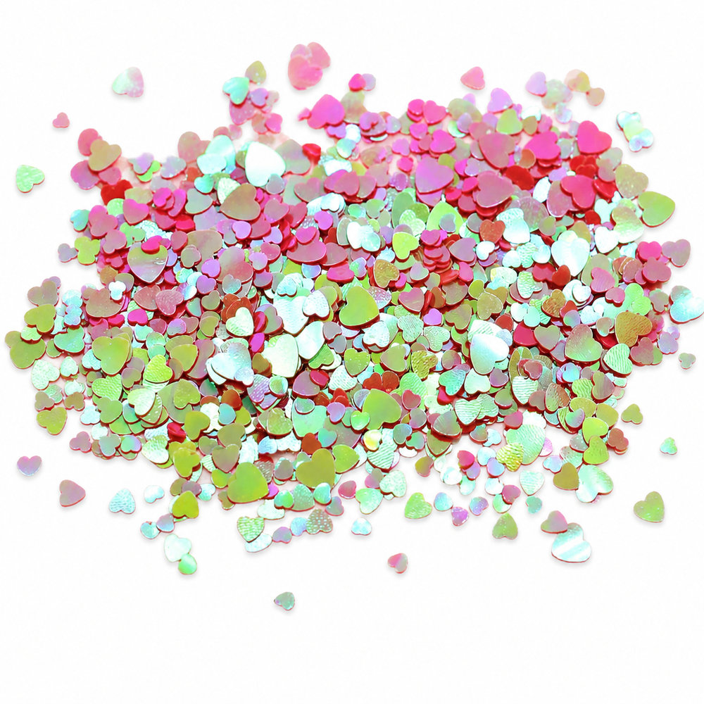 Pastel Love Heart Confetti