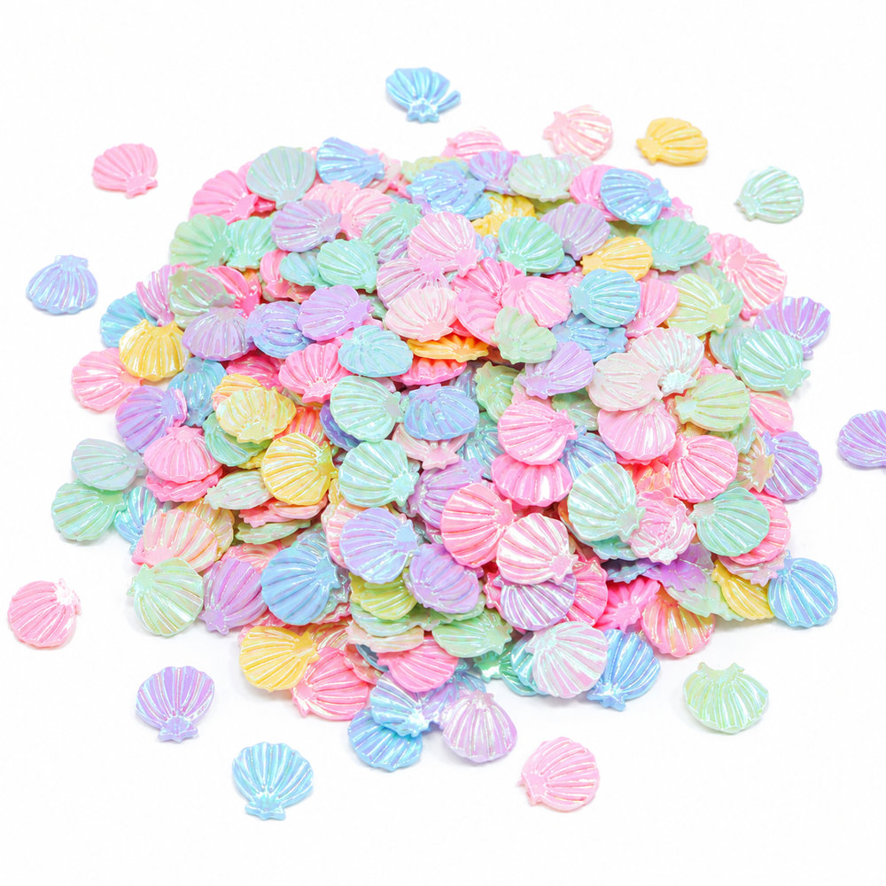 Pastel Seashell Paillette Mix