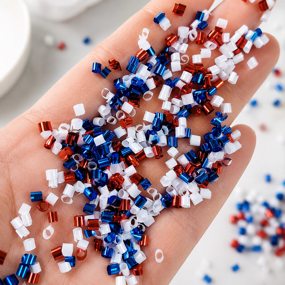 Patriotic Tube Glitter Mix