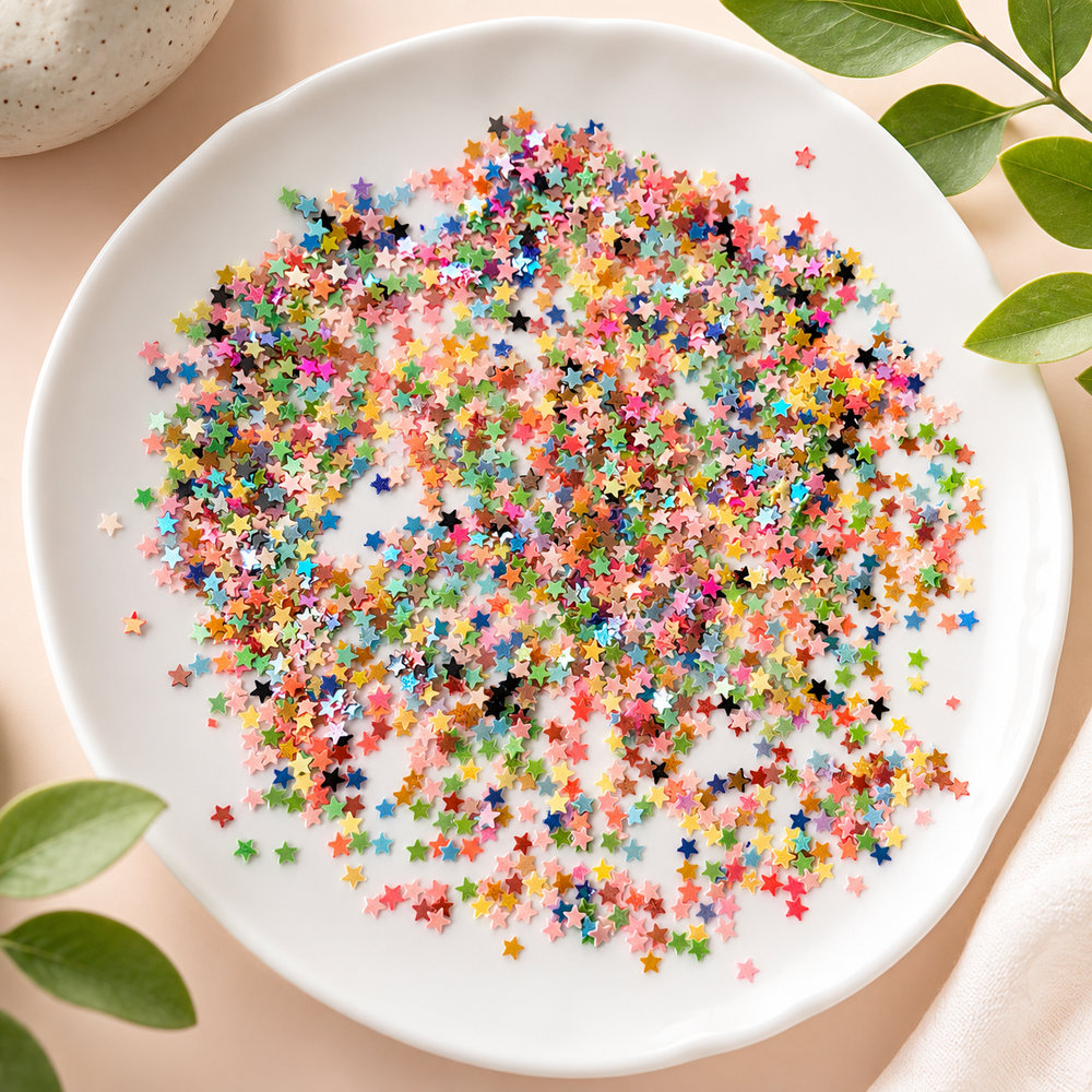 Rainbow Micro Star Sprinkles