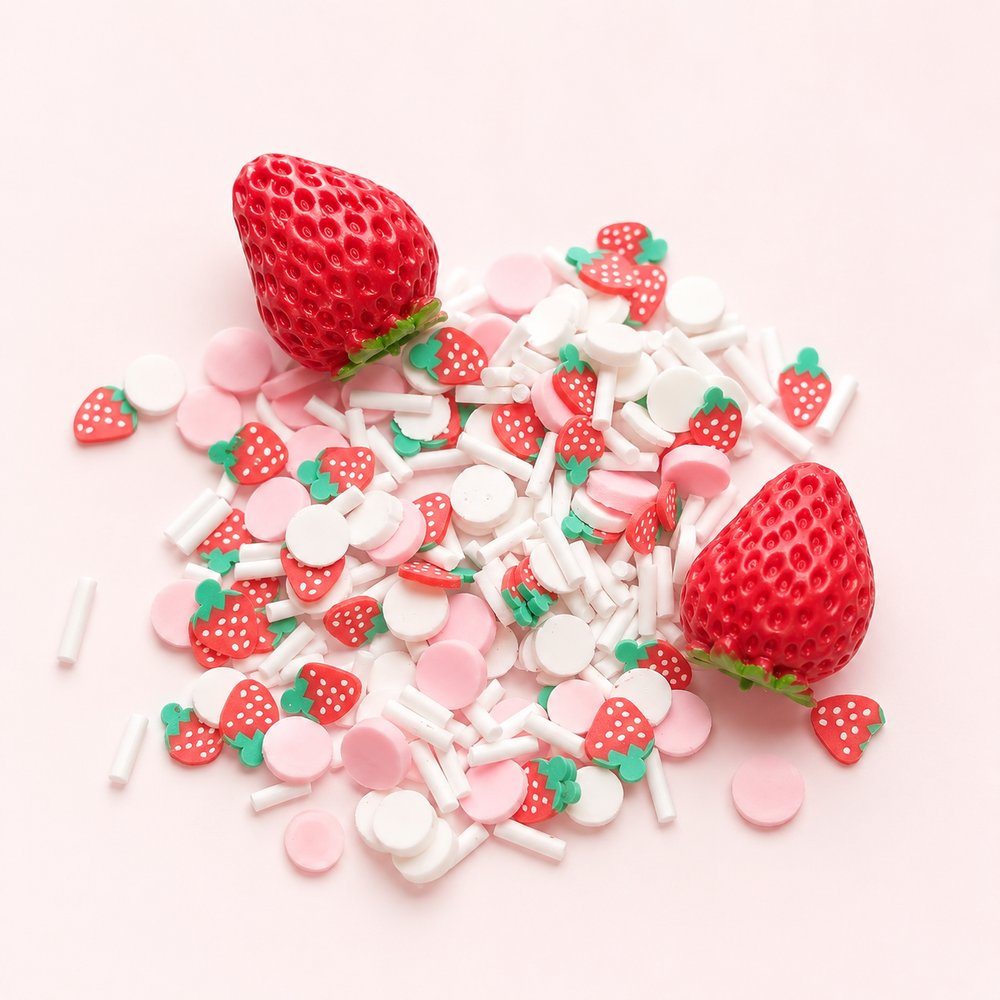 pink candy charm assortment
