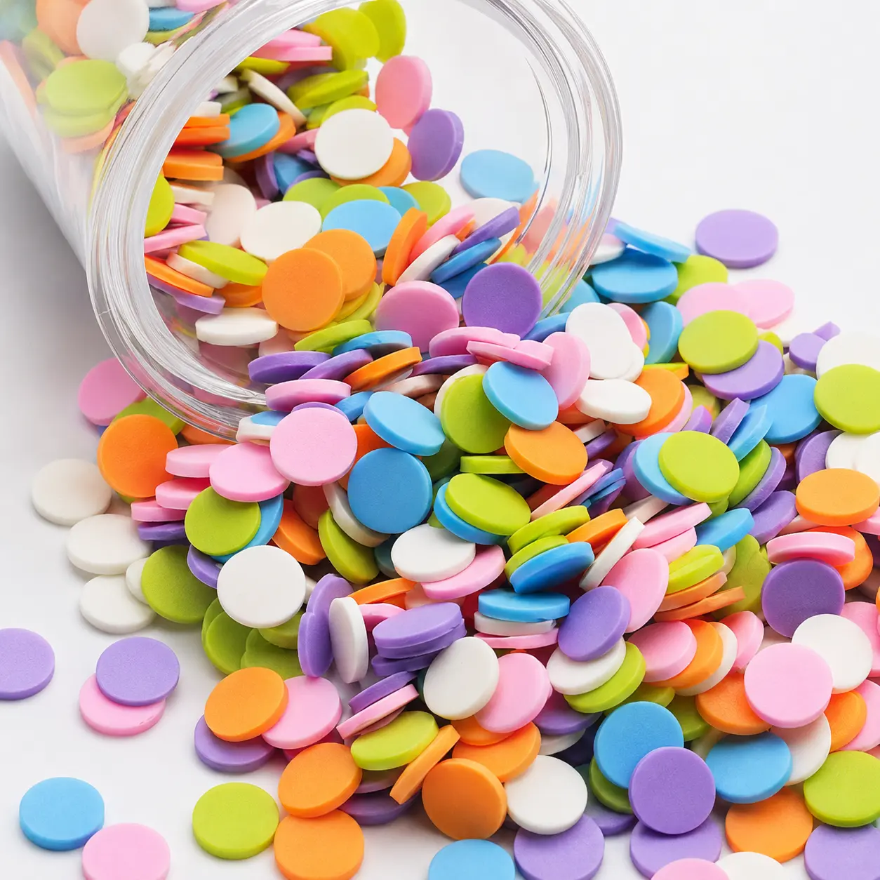 Colorful Candy Round Slices